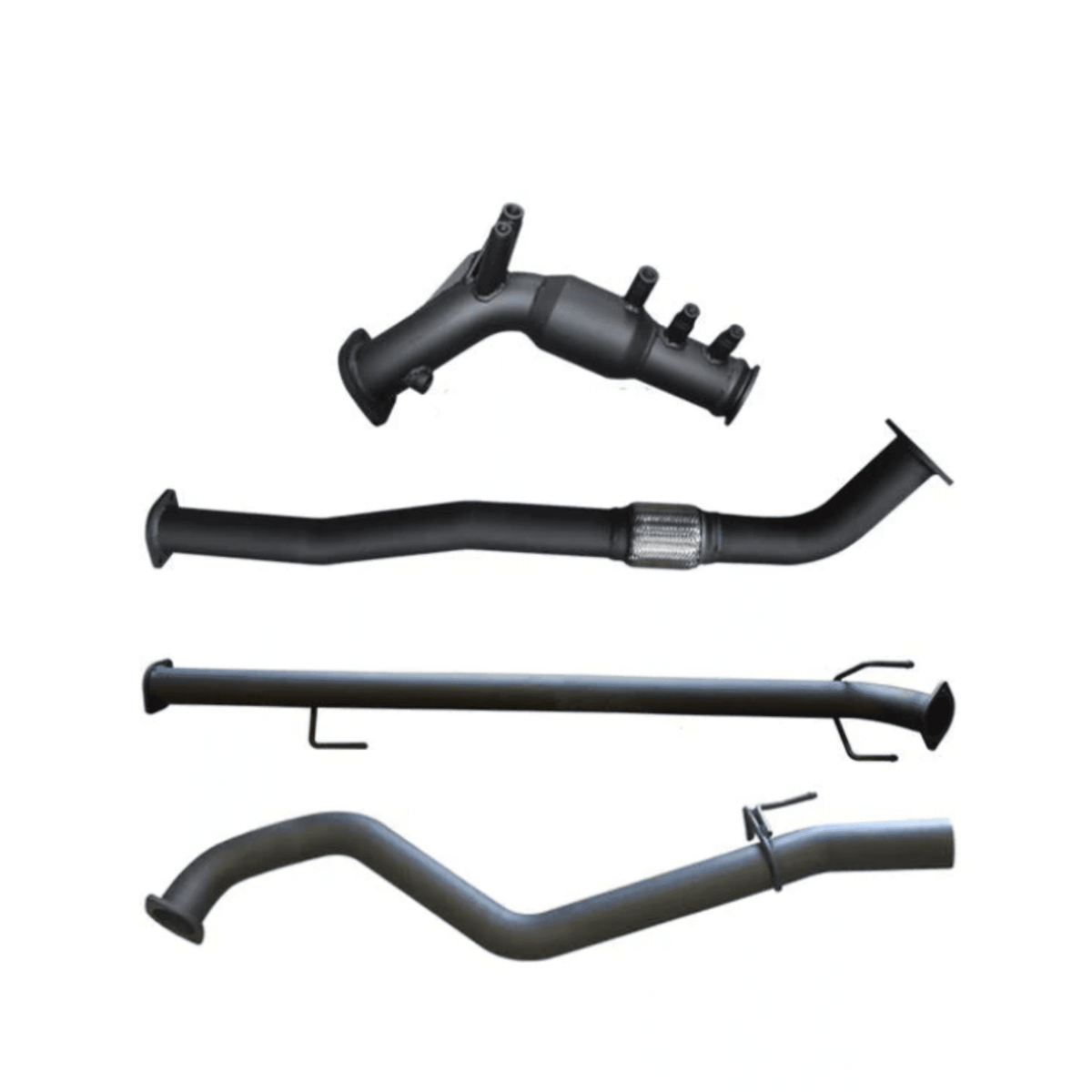 Manta Turbo Back 3in WOM with Cat Exhaust for Toyota Hilux GUN126R 2.8L