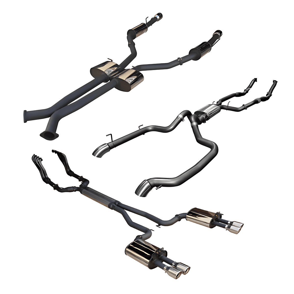 Manta Full Exhaust 3in Stainless Steel Cat Back System without Cat for Isuzu D-Max 3.0L SWB Styleside (08/2010–05/2012)