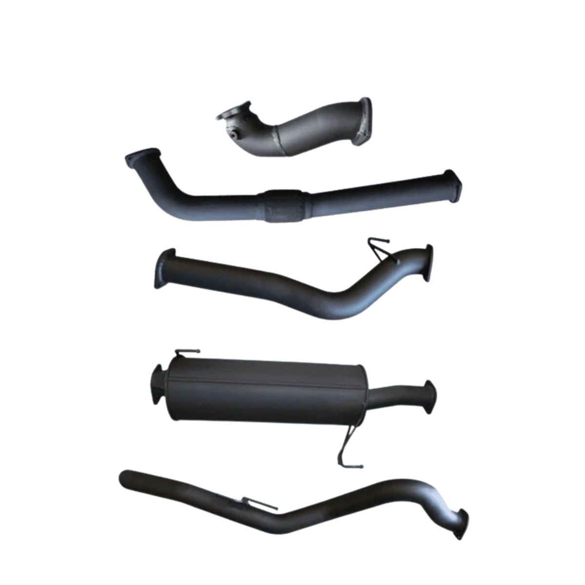 Manta Full Exhaust 3in Cat Back System without Cat for Isuzu D-Max 3.0L SWB Styleside (08/2010–05/2012)