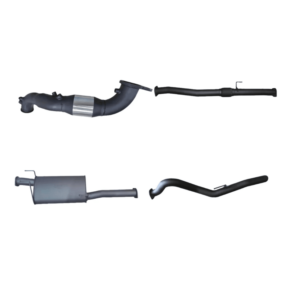 Manta Turbo Back System 3in Single Exhaust with Cat / with Muffler for Isuzu D-Max 3.0L (2020+)