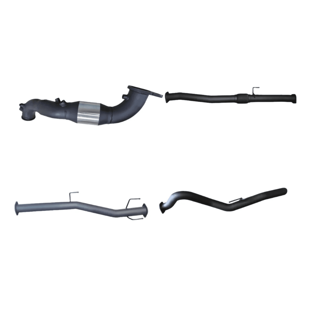 Manta Turbo Back System 3in Single Exhaust with Cat / without Muffler for Isuzu D-Max 3.0L (2020+)