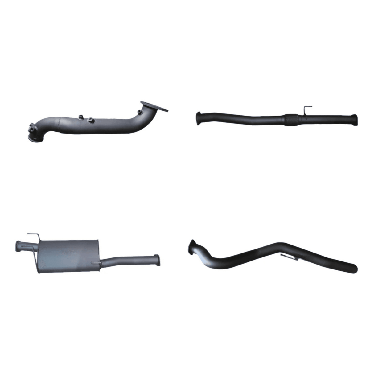 Manta Turbo Back System 3in Single Exhaust without Cat / with Muffler for Isuzu D-Max 3.0L (2020+)