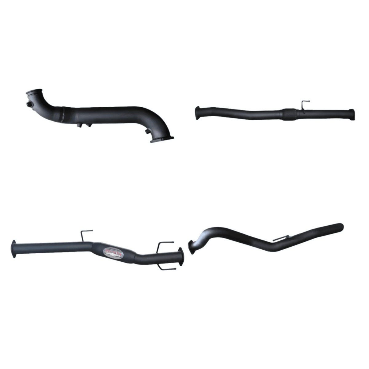 Manta Turbo Back System 3in Single Exhaust without Cat / with Hotdog for Isuzu D-Max 3.0L (2020+)