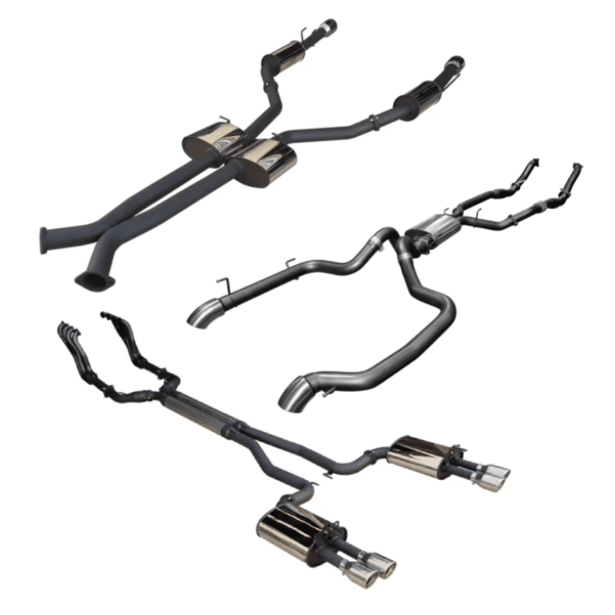 Manta Full Exhaust 3in Stainless Steel System without Cat for Isuzu D-Max 3.0L LWB Cab Chassis (08/2010–05/2012)