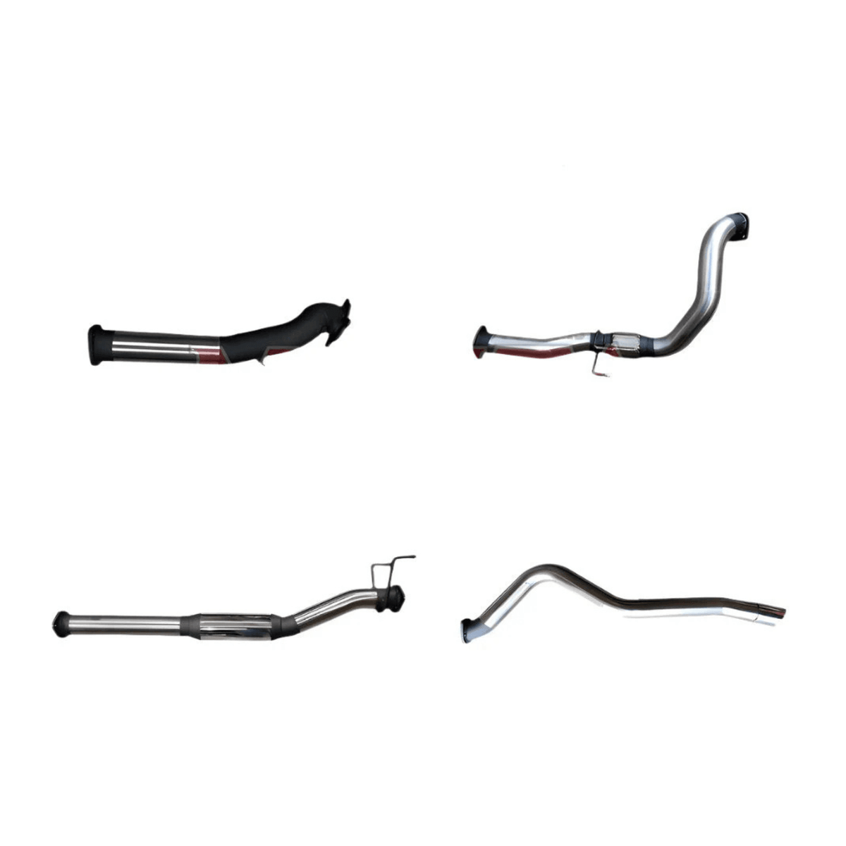 Manta 3in with Hotdog Exhaust – Stainless Steel for Toyota Hilux KZN165R 3.0L TD
