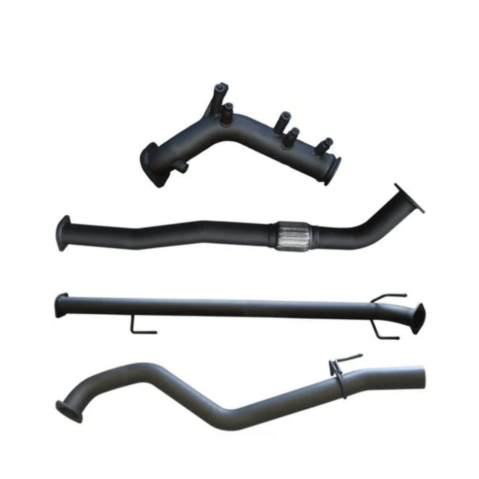 Manta Turbo Back 3in WOM No Cat Exhaust – Aluminised Steel for Toyota Hilux GUN126R 2.8L