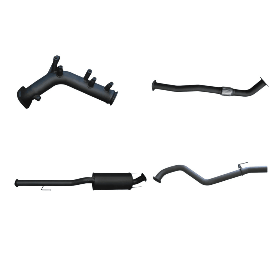 Manta Turbo Back 3in Muffler No Cat Exhaust for Toyota Hilux GUN125R 2.4L