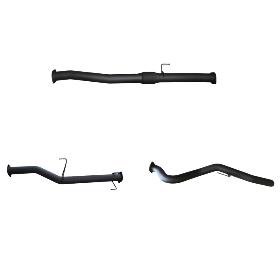 Manta DPF Back Exhaust 3in Single System, Pipe Only for Isuzu D-Max 3.0L (2017+)