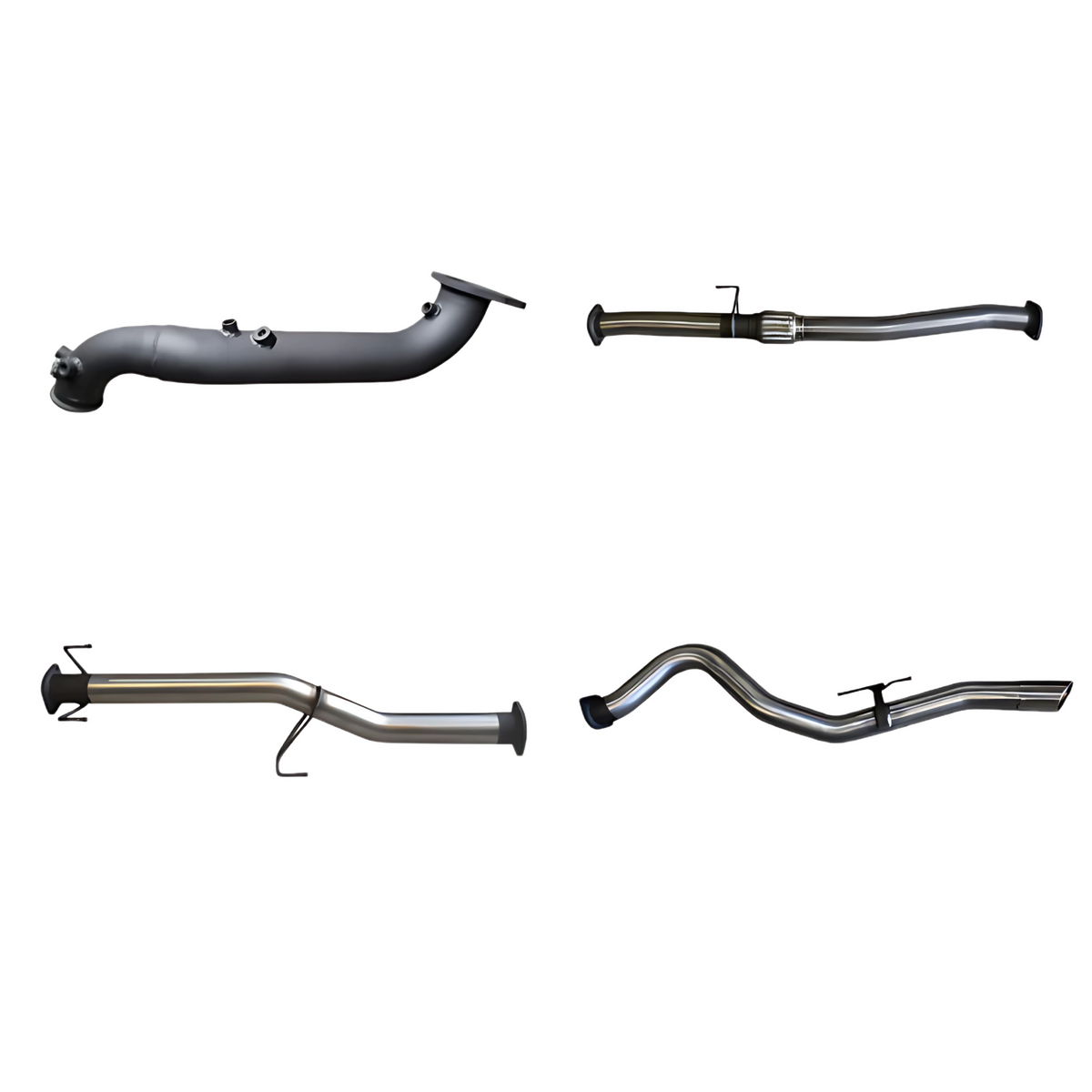 Manta Turbo Back System 3in Stainless Steel Exhaust without Cat / DPF Delete, Pipe Only for Isuzu D-Max 3.0L (2017+)