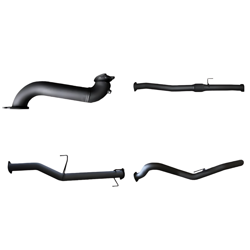 Manta Full Exhaust 3in System without Cat, without Muffler for Isuzu D-Max 3.0L (2012+)
