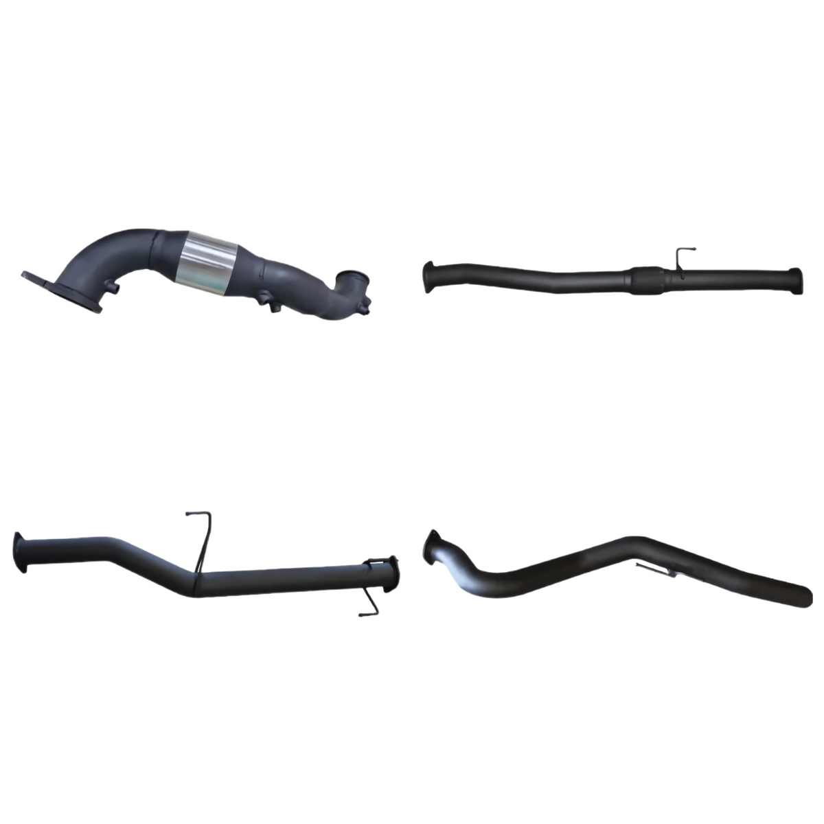 Manta Turbo Back System 3in Exhaust with Cat / DPF Delete, Pipe Only for Isuzu D-Max 3.0L (2017+)