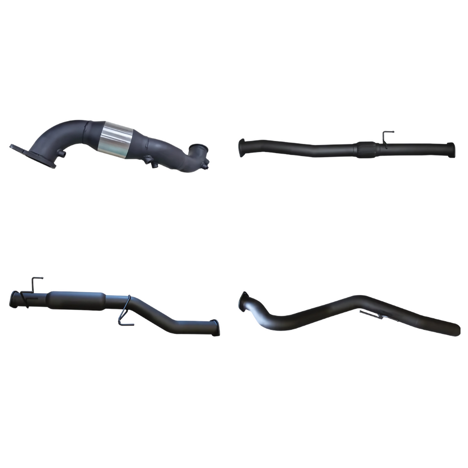 Manta Turbo Back System 3in Exhaust with Cat / DPF Delete & Hotdog for Isuzu D-Max 3.0L (2017+)