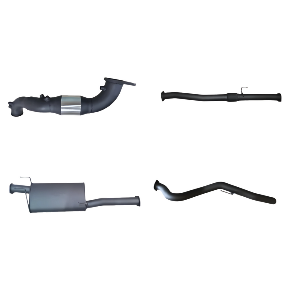 Manta Turbo Back System 3in Single Exhaust with Cat / with Muffler for Mazda BT-50 3.0L (2020+)