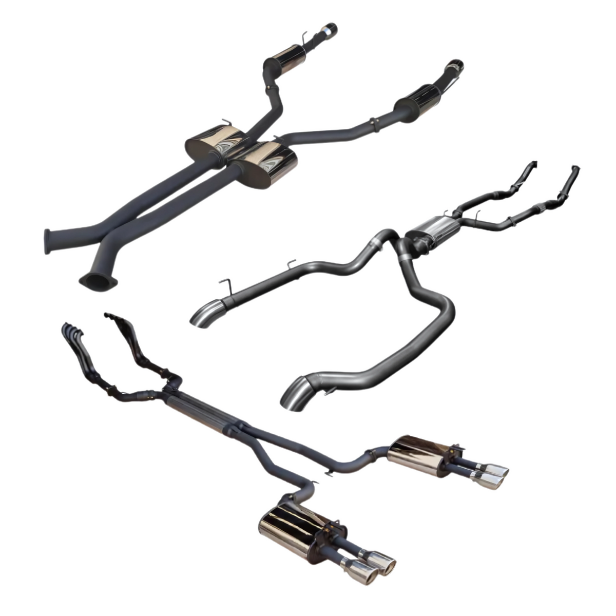 Manta Full Exhaust 3in Stainless Steel Cat Back System with Cat for Isuzu D-Max 3.0L SWB Styleside (08/2010–05/2012)