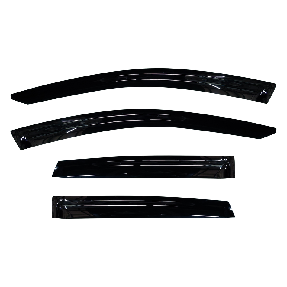 Volkswagen Polo (6R) Hatch 2010-2017 Slimline Weathershields / Window Visors (4-Piece Set)