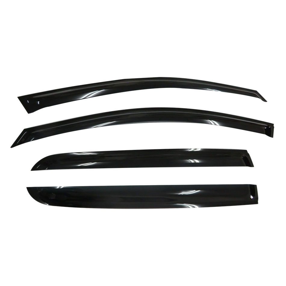 Volkswagen Golf (MK7) (MK7.5) Hatch 2013-2020 Slimline Weathershields / Window Visors (4-Piece Set)