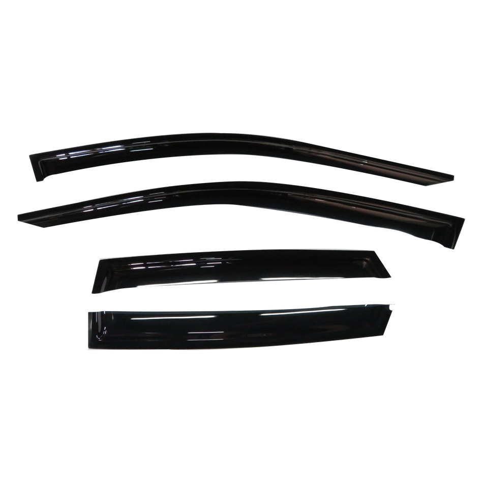 Volkswagen Polo (AW) Hatch 2018-2021 Slimline Weathershields / Window Visors (4-Piece Set)