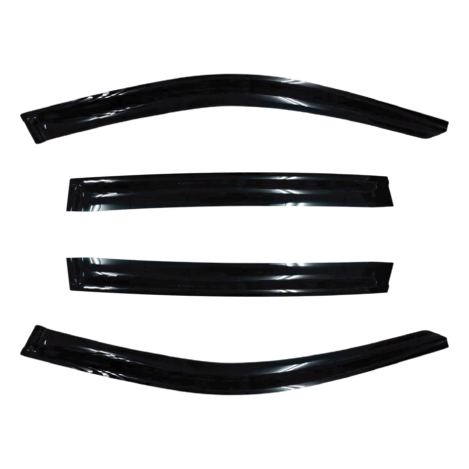 Volkswagen Tiguan (5N) SUV 2016-2024 Slimline Weathershields / Window Visors (4-Piece Set)