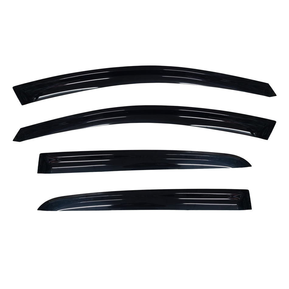 Volkswagen Golf (MK6) Hatch 2009-2012 Slimline Weathershields / Window Visors (4-Piece Set)