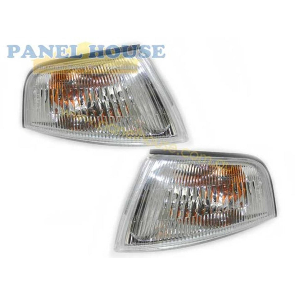 Corner Indicator Lights PAIR Fits Mitsubishi Lancer CE Sedan 1998 - 2002