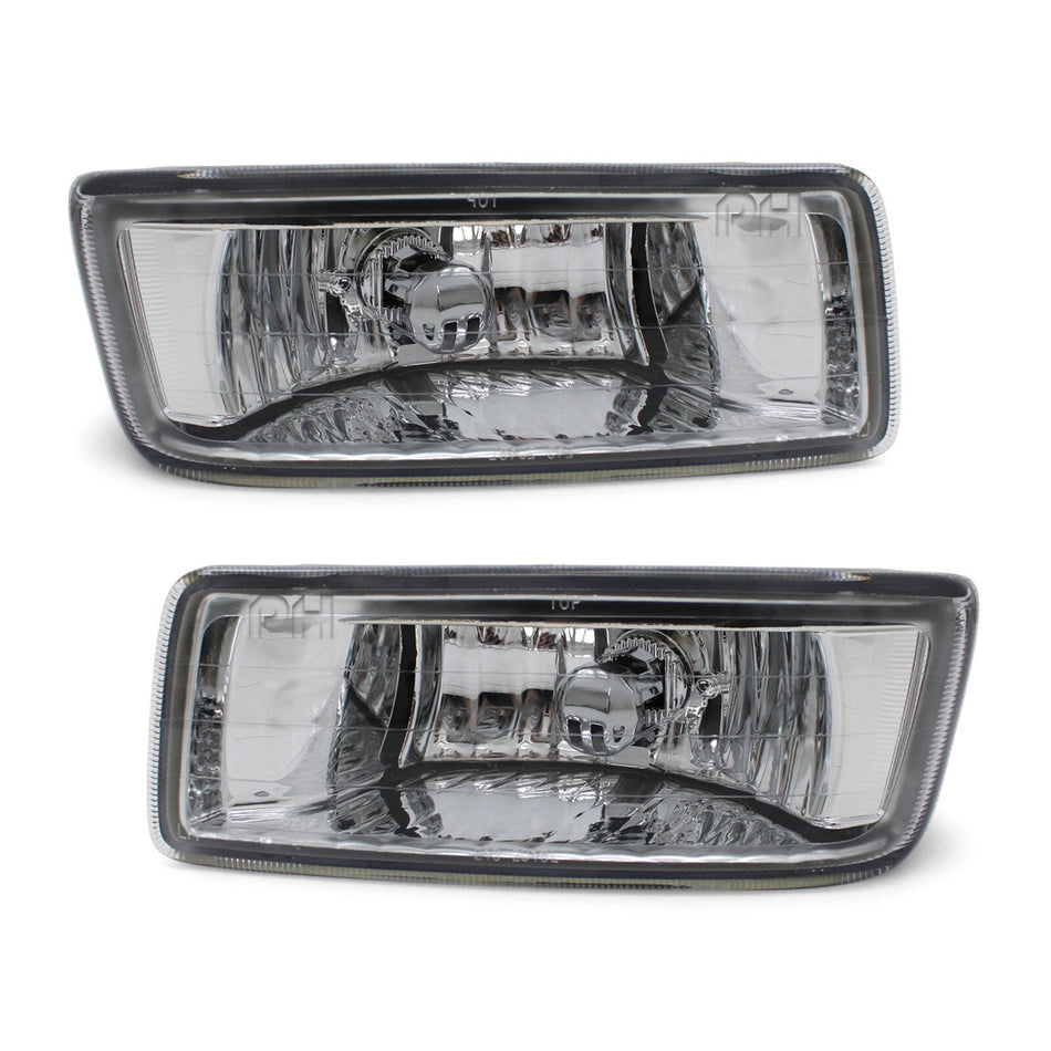 Fog Lights In Bumper PAIR fits Holden Rodeo RA 2003 - 2006