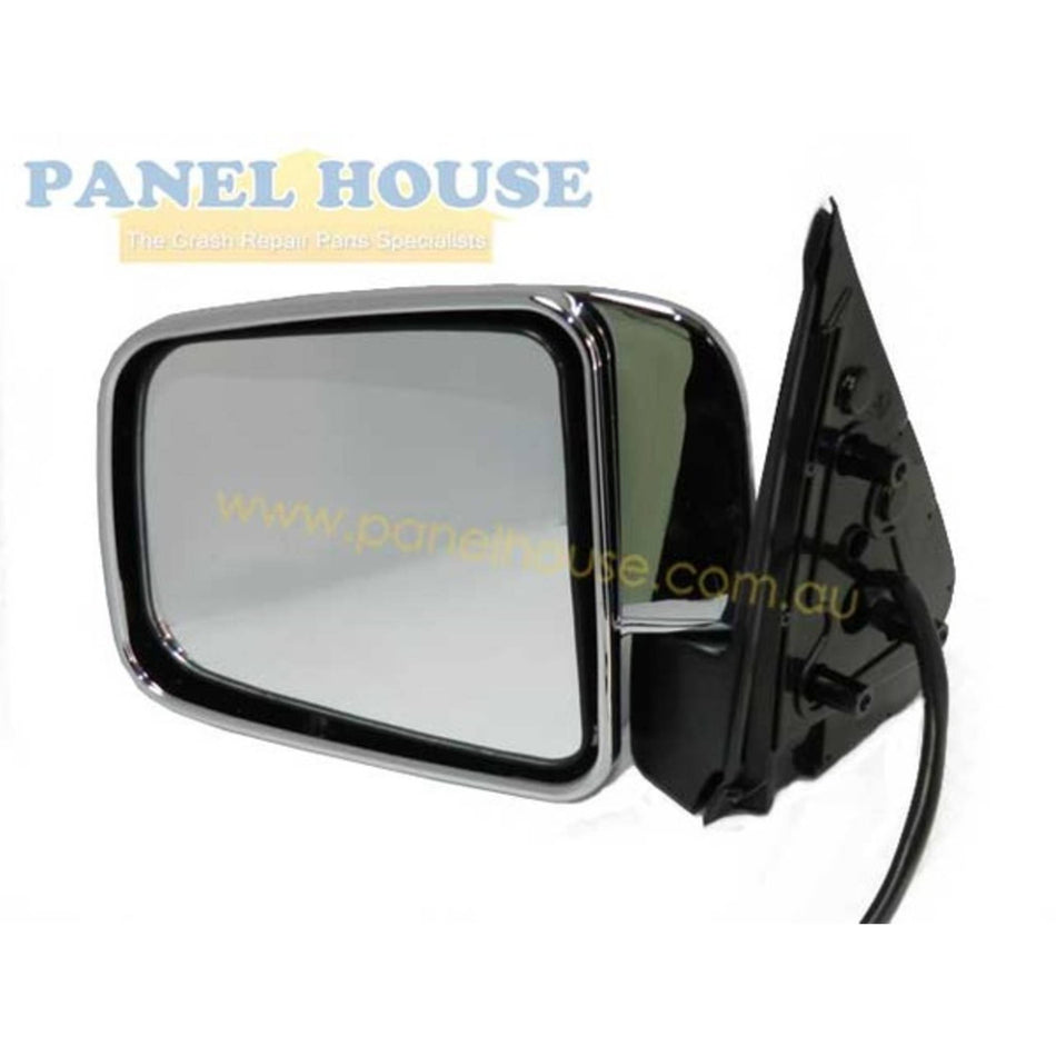 Door Mirror LEFT Chrome Electric fits Ford Courier PE PG PH Ute 1999-2006