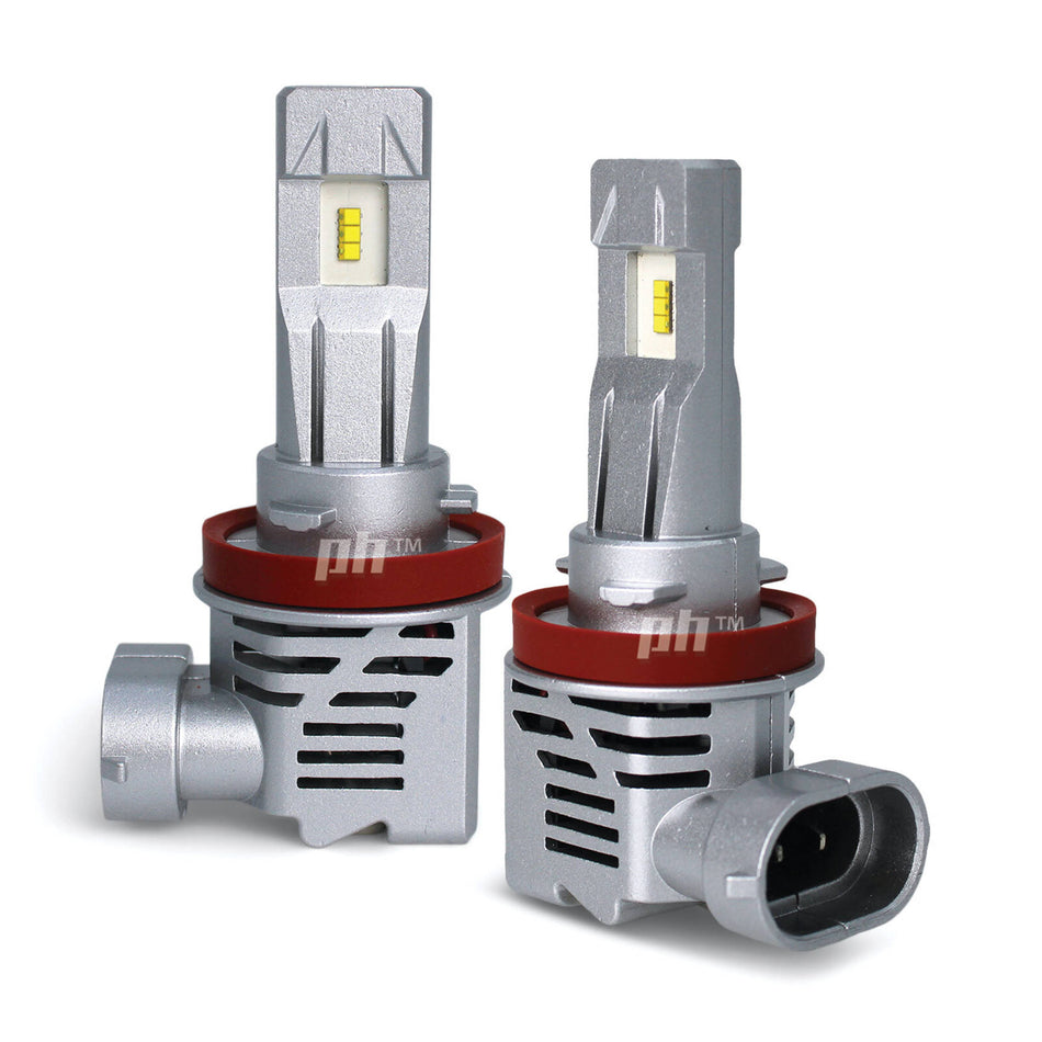 H11 LED Headlight Bulbs 6500K 8000LM PAIR LEDO