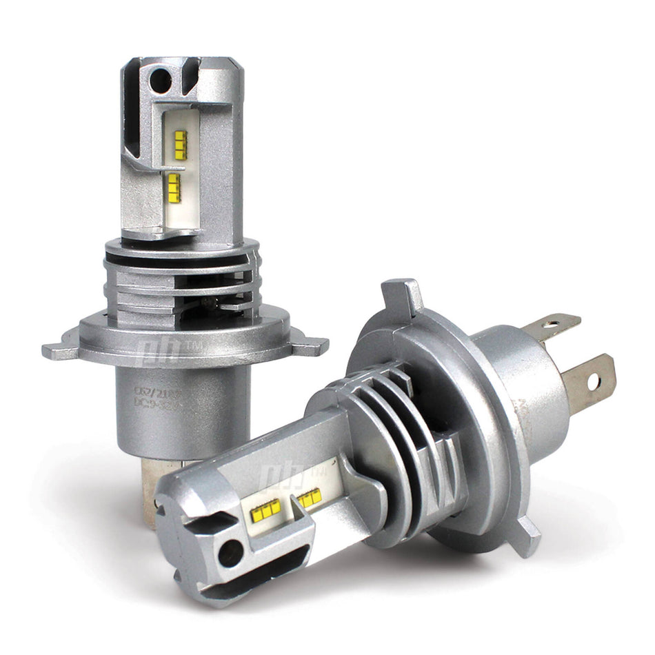 H4 LED Headlight Bulbs 6500K 8000LM PAIR LEDO
