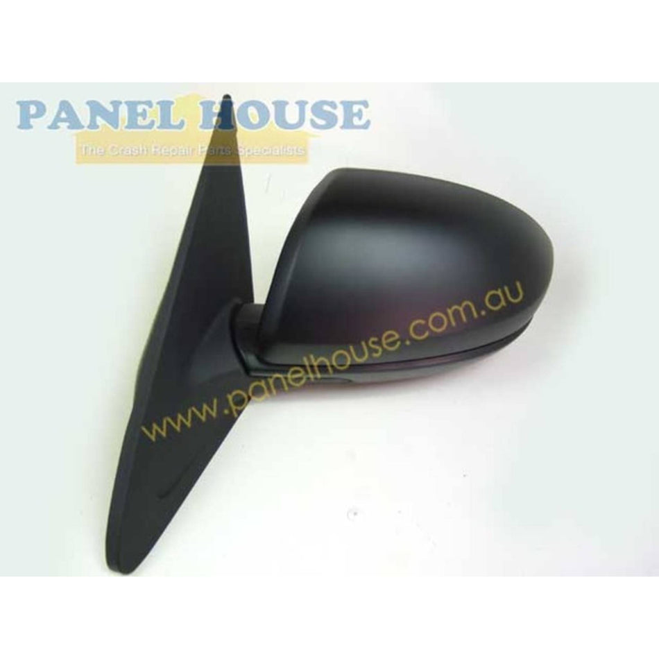 Black Electric Door Mirror With Cover fits Mazda 3 BL 09 - 13 Left Hand
