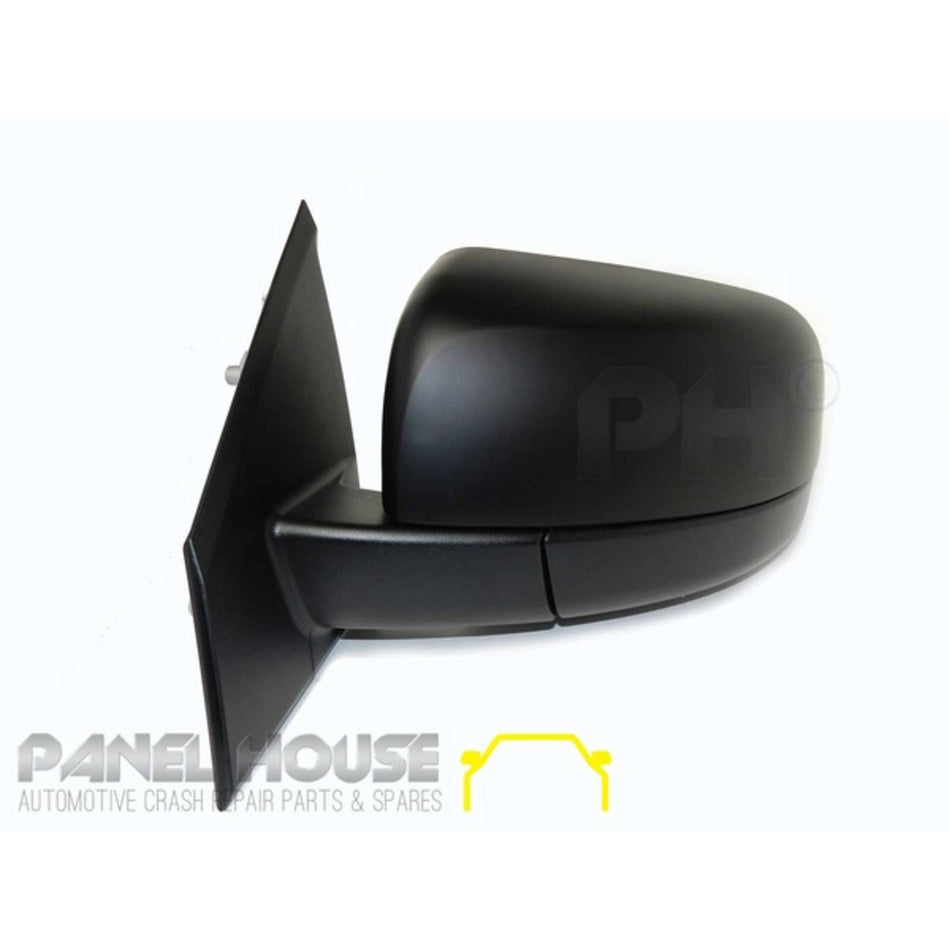 Black Electric Door Mirror LEFT fits Mazda BT50 BT-50 2011-2016