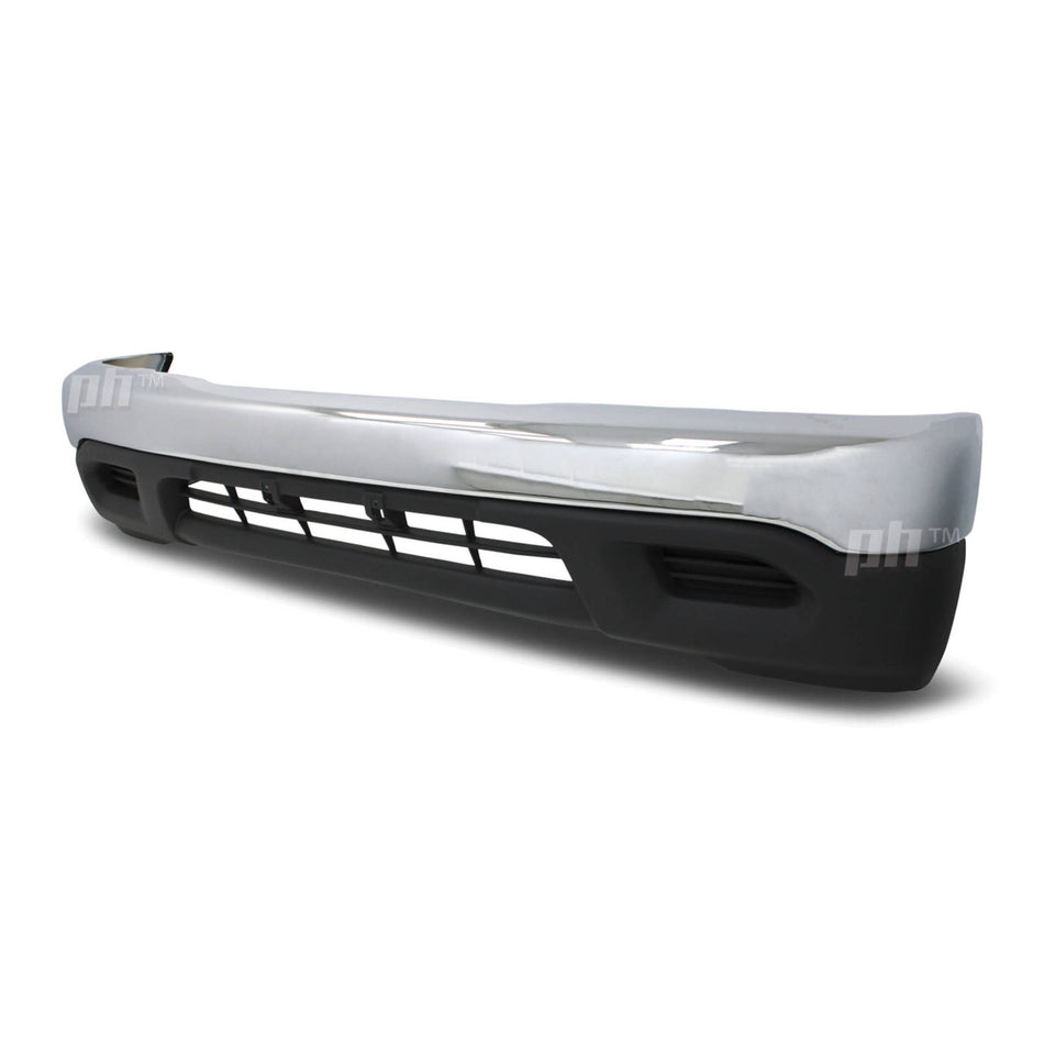 Front Bumper Kit Chrome with Apron Fits Toyota Hilux 4WD 11/2001 - 09/2005