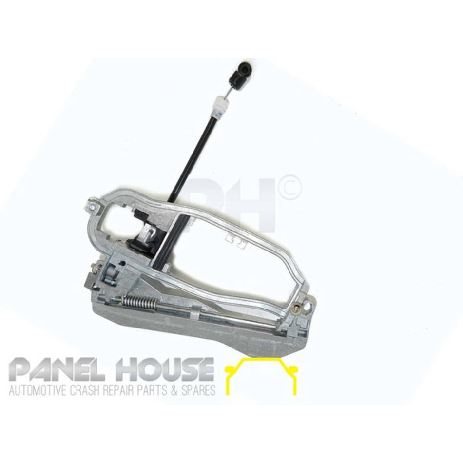 Outer Door Handle Base Carrier LEFT Rear Fits BMW X5 E53 Wagon 2000 - 2007