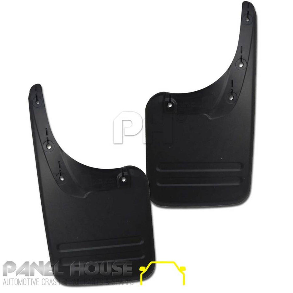 Mud Flaps Rear No Flare Type Fits Toyota Hilux 4WD Ute 05-14