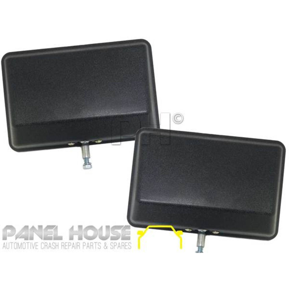 Door Mirror Heads Fits Mazda Bravo Tray Back Ute Pair 1xLH 1xRH