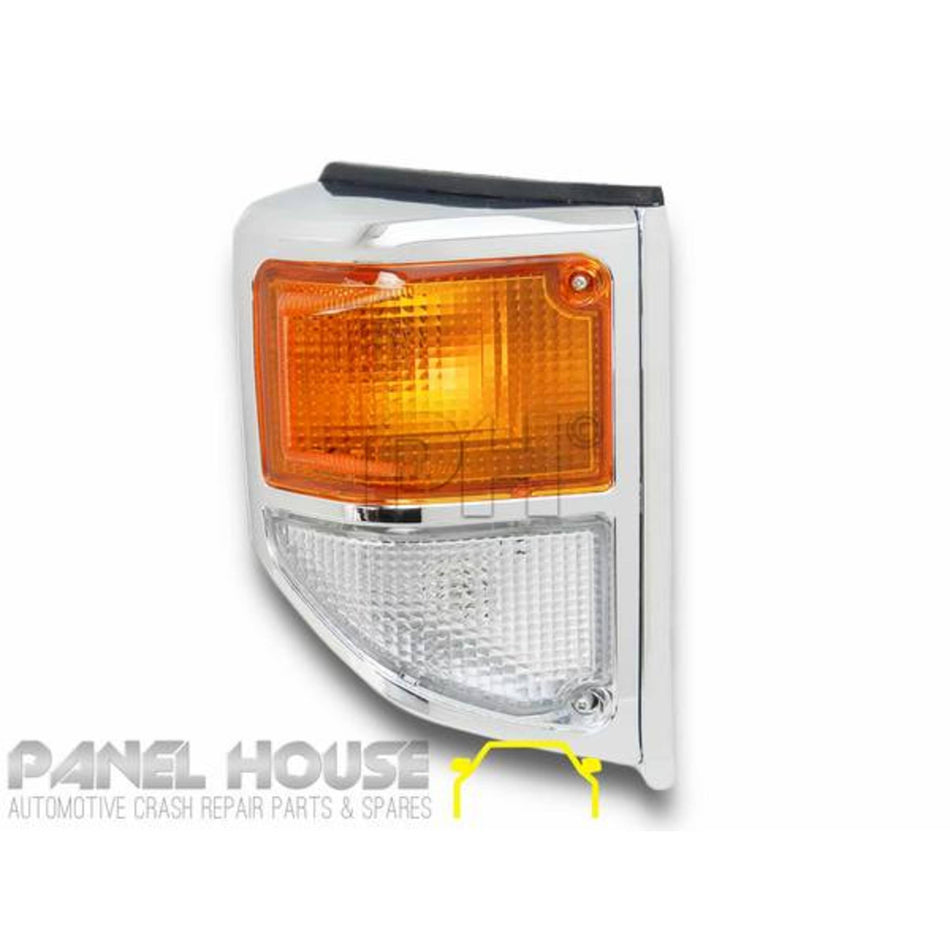 Corner Indicator Light RIGHT Chrome Fits Landcruiser 78 79 series 1999 - 2007