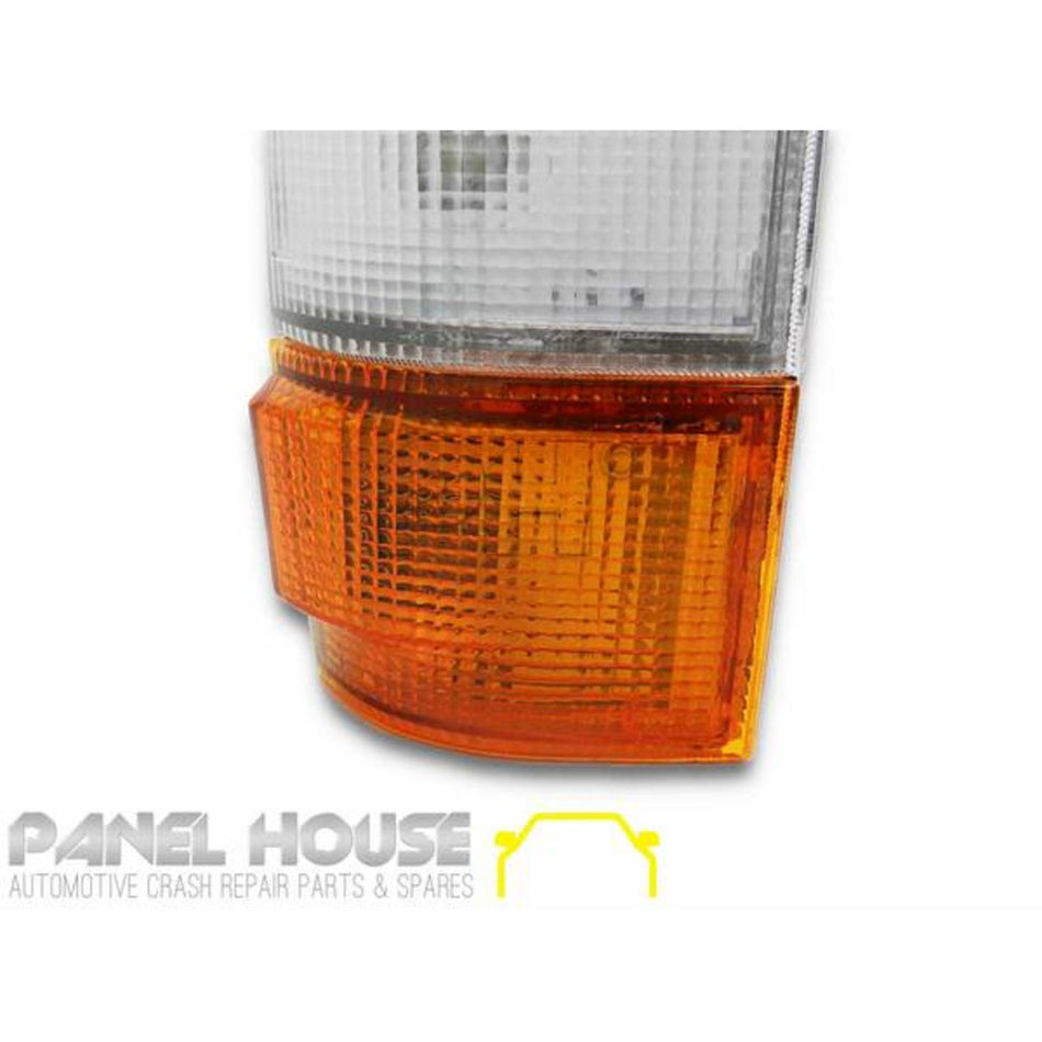 Corner Indicator Park Lights PAIR AMBER BOTTOM Lens Fits Toyota Hiace 1983 - 1985