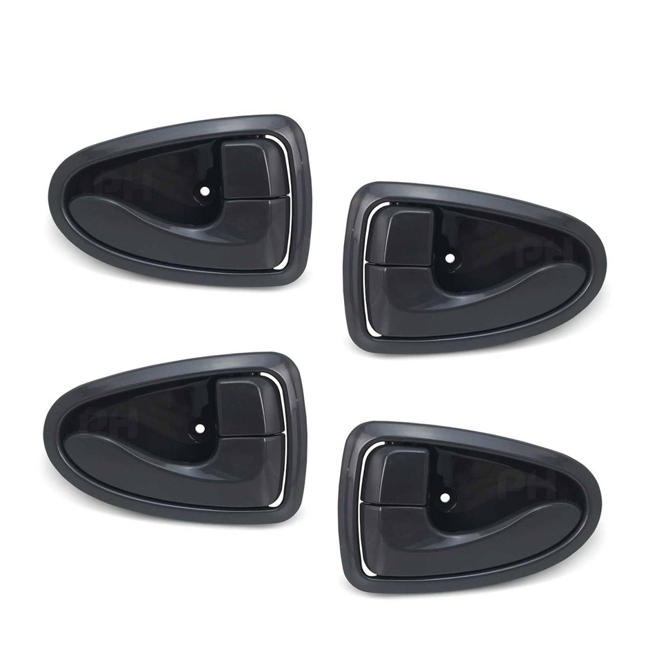 Interior Door Handle SET Grey Fits Hyundai Accent 2000 - 2006