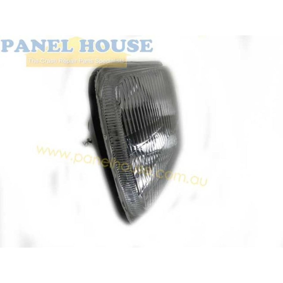 Pair Of 7x5 Headlights H4 Type With Park fits Nissan Navara D21 Ute 92-96