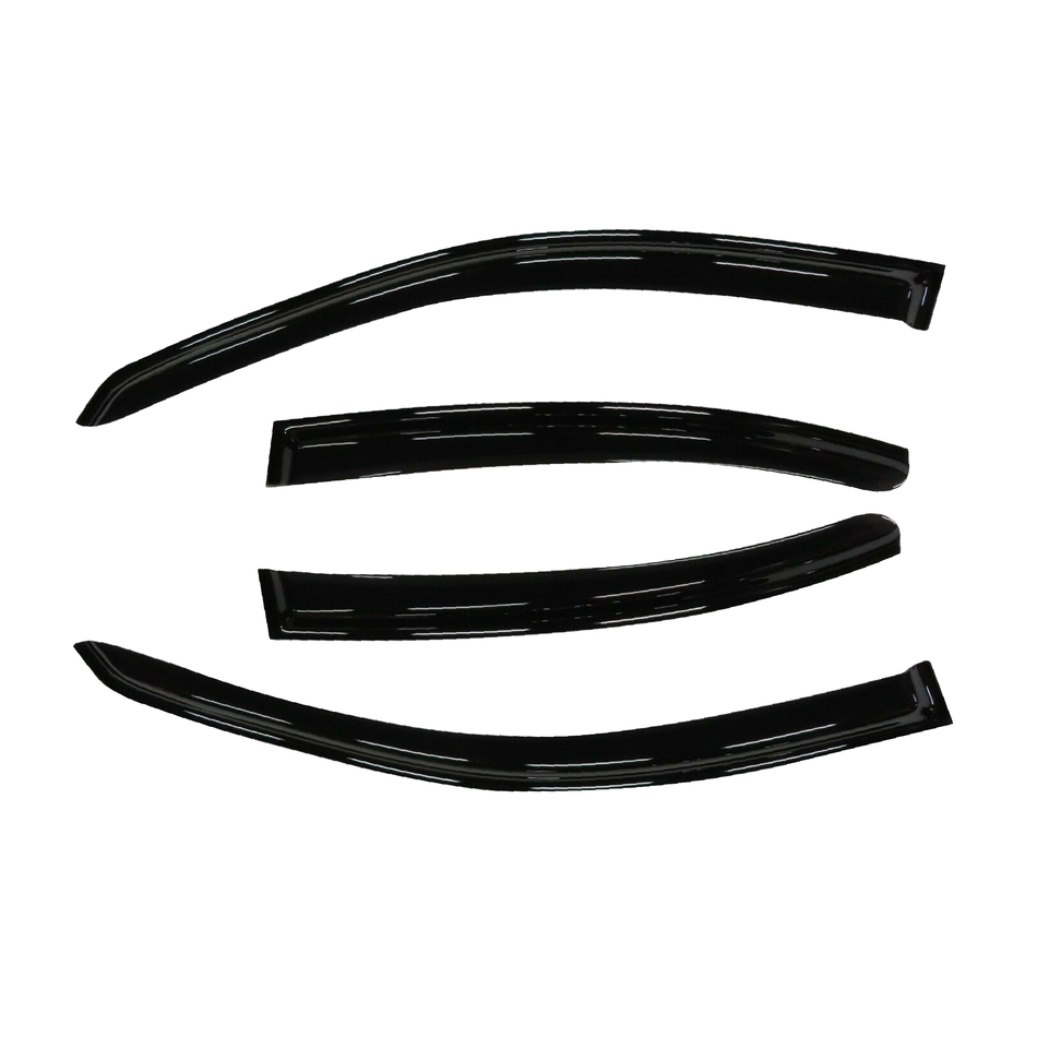 Mercedes-Benz E-Class (W210) Sedan 1996-2001 Slimline Weathershields / Window Visors (4-Piece Set)