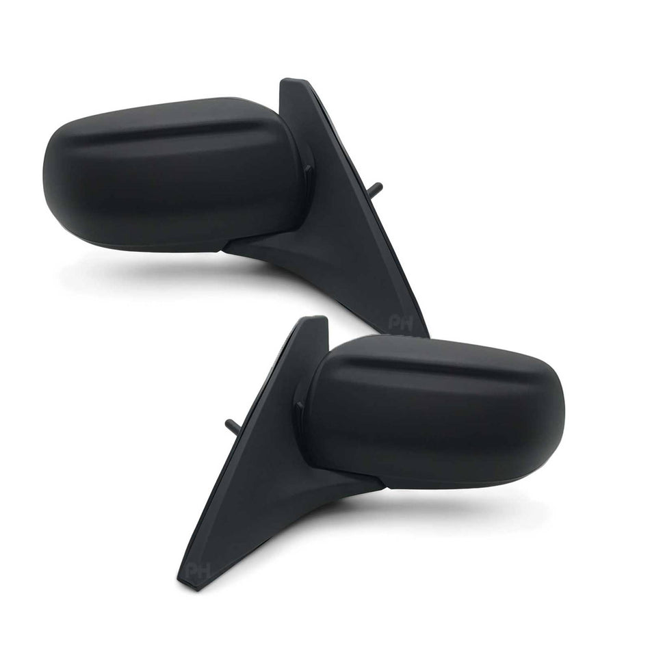 Door Mirrors PAIR Manual fits Ford Laser KN & KQ Hatch Sedan 1998-2002 LH + RH