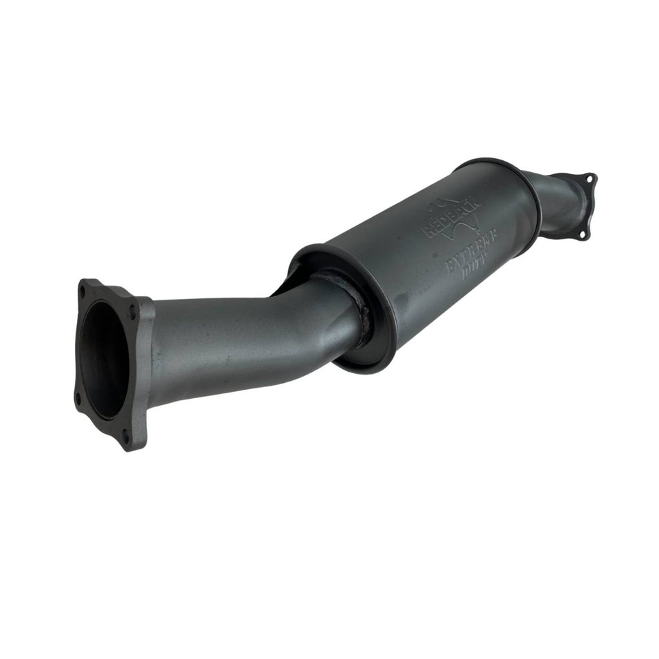 Redback Extreme Duty Straight Piped Resonator (Offset/Offset,)