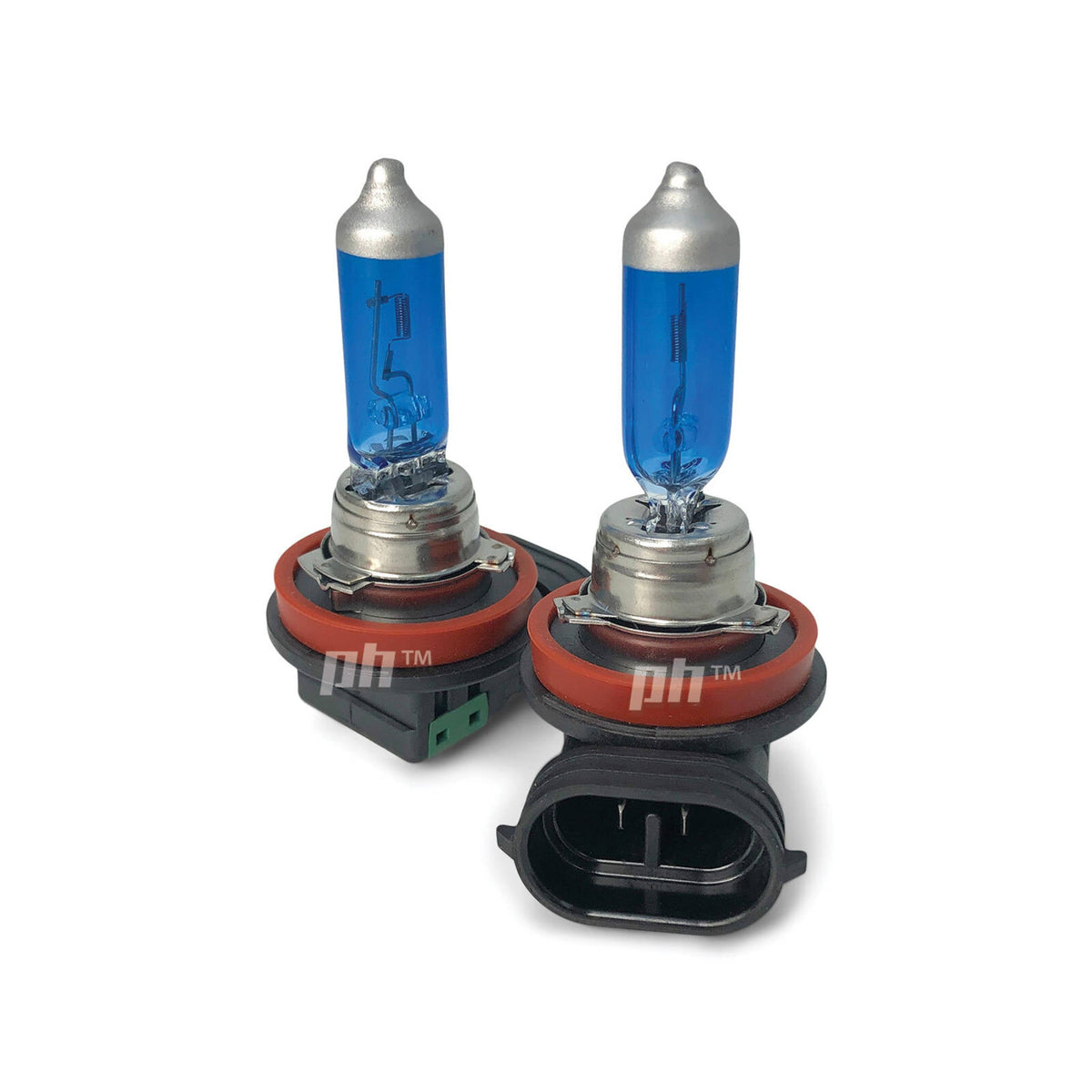 H11 Super White halogen 5000K pair