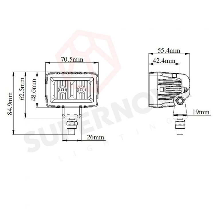 ALTIQ™ - CX2 COMBO - LED WORK LIGHT - 4X4OC™ | 4x4 Offroad Centre
