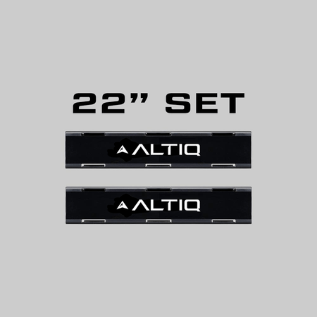 ALTIQ™ - Single Row Light Bar - Blackout Covers - 4X4OC™ | 4x4 Offroad Centre