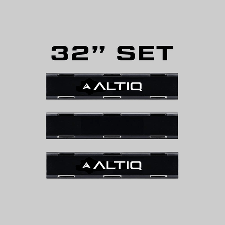 ALTIQ™ - Single Row Light Bar - Blackout Covers - 4X4OC™ | 4x4 Offroad Centre