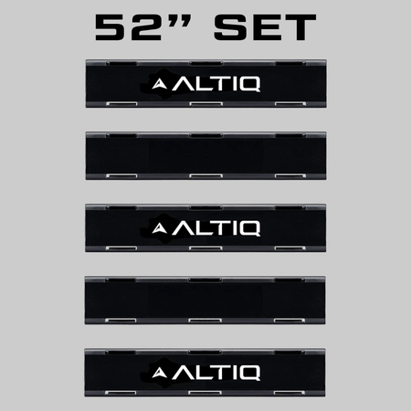ALTIQ™ - Single Row Light Bar - Blackout Covers - 4X4OC™ | 4x4 Offroad Centre