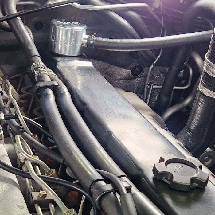 Nissan Patrol TD42 Rocker Cover Billet Engine Breather Hose Kit - HPD