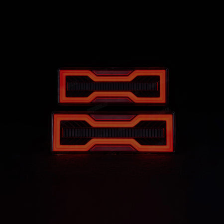 Blacked Out LED Tail Lights for Toyota Land Cruiser - Bushdoof Lighting