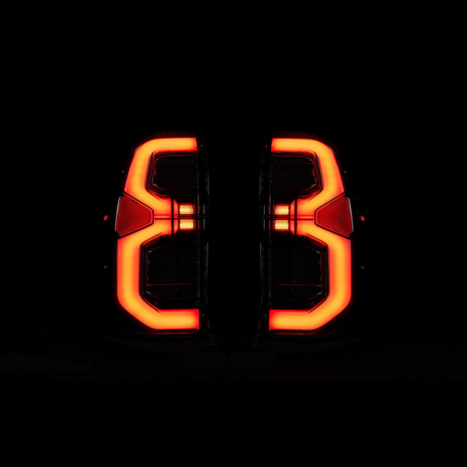 Blacked Out LED Tail Lights for Toyota N80 Hilux 2015+ (GR Style) - Bushdoof Lighting