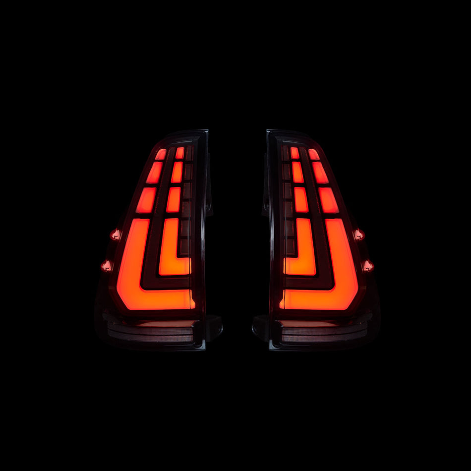 Blacked Out Toyota 120 Prado Tail Lights 2003-2009